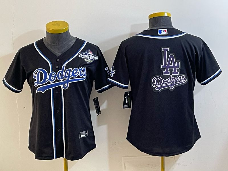 Youth 2026 Los Angeles Dodgers Blank Black Game Nike MLB Jersey style 0020